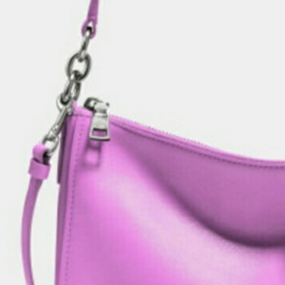 Coach Chelsea Crossbody Bag Luxe Leather Wildflower 2 Straps Cross &Shoulder NWT - Picture 5 of 15
